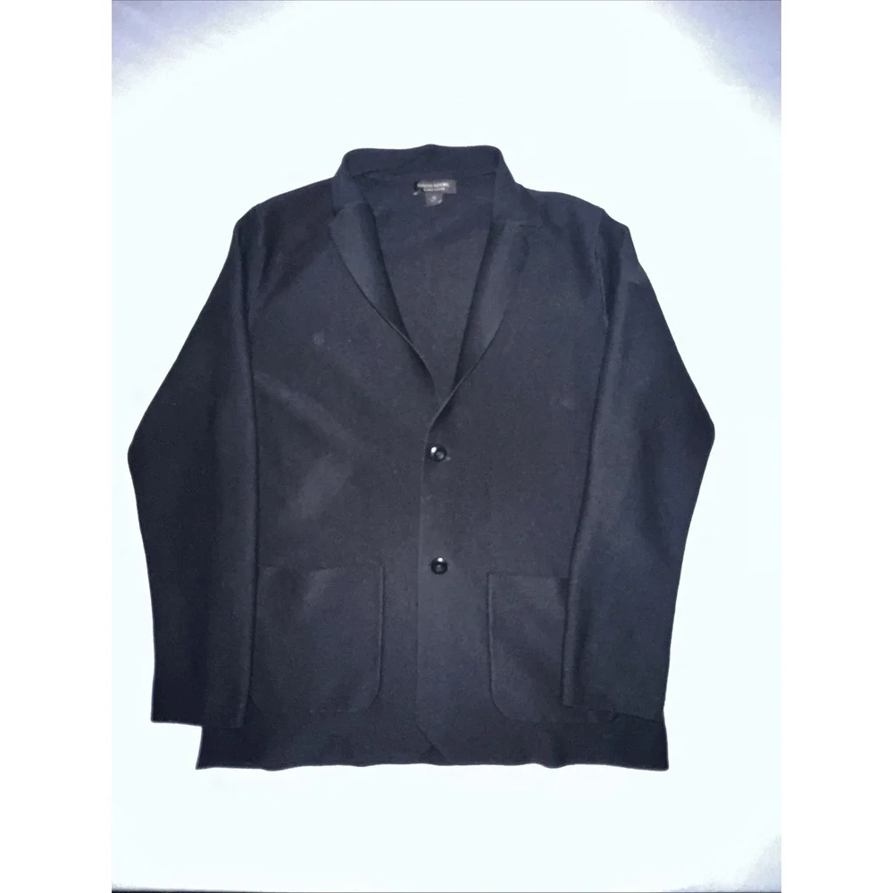 NEW Banana Republic Supima Sweater Blazer, Sonoma Black , Size Medium 663642–01